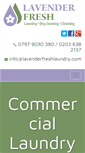 Mobile Screenshot of lavenderfreshlaundry.com